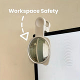 Privacy Anti Peeping Convex Mirror with A Clip Selfie Mirror Small Circular Mirror Wide-angle Rearview Convenient Shooting Props