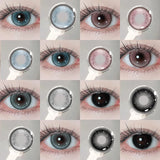 2PCS New Product Color Contacts Lenses Fashion Soft Lenses Beauty Pupil Makeup Free Shiping