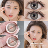 2pcs Colored Contact Lenses for Eyes Cosmetic Blue Lenses Gray Lenses Green Eye Natural Lenses Fashion Lenses Beauty