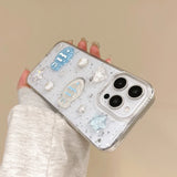 Cartoon Cute Ocean Shell Small Fish Suitable For iPhone 11 12 13 14 15 16Pro Max Plus Soft Phone Case Coque Shockproof Protector