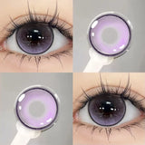 Color Pupils Blue Contact Lenses Brown Pupils For Eye with Prescription Myopia Lenses Korean Lenses Yearly 2pcs/pair