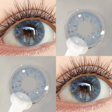 2PCS/Pair Russian Style Puppy Eye Water Glow High Quality Color Contact Lenses Fast Shipping Non-Irritating