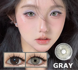 1 Pair Fashion Colored Contact Lenses Korean Brown Contact Lenses High Quality Natural Cosmetic Pupils Lenses Annual