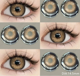 1Pair Colored Contact Lenses for Eyes Blue Eye Lenses Green Fashion Lenses High Quality Brown Natural Gray Eye Contacts
