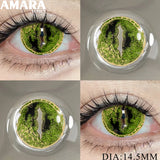 Purple Cosplay Color Contact Lenses Crazy Halloween Fashion Beauty Pupils Role Playing Party Cosmetic Color Lens
