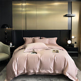 1000TC Egyptian Cotton Luxury Line Embroidery Wide Edge Hotel Style Bedding Set Duvet Cover Flat/Fitted Bed Sheet Pillowcases
