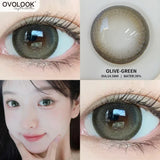 1 Pair Beauty 10 Colors Contact Lenses for Eyes Natural Pupil Color Lens Eyes for Myopia Free Shipping Half A Year Use
