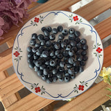 Creative Floral Plate Household Circular Serving Plates High-end Simple Fruit Dessert Dish Nordic Style White Ceramic Tableware