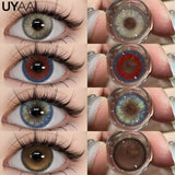 Colored Contact Beauty Blue Contacts Big Eyes Black Lens Makeup Green Lens Natural Brown Eye Lenses Cosmetics Red lens