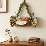 Wall-Mounted Tissue Box Living Room Restaurant Table Tissue Box Car Modern Simple Tissue Storage Bag Creativity Home Decoration