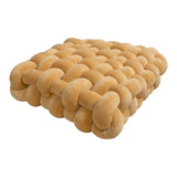 Square Knot Stuffed Cushion Nordic Aesthetic Pillow Decorative Plush Pillow Office Sleeping Floor Windowsill Back Cushion Decor