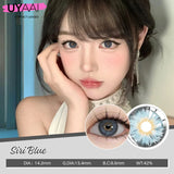 Classic Brown Color Contact Lenses Siri Series Bionic Pupil Beauty Blue Eyes Lenses Natural Green Pupils Brown Grey Lens