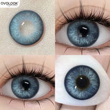 Blue Contact Lenses for Eyes Fashion Color Pupils Beauty Green Lenses Natural Eye Color Lenses for Myopia 1 Pair Cosplay