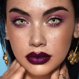 Yearly Colored Contact Lenses for Eyes Natural Eye La Girl Gray Contact Blue Lenses Blue Lenses Fashion Lenses 2PCS