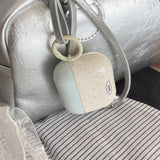 Color Blocked Headphone Case For AirPods pro 2 With Bowknot Pendant for Airpods 2 3 4 Pro 3nd Wireless Earphone Protection Funda