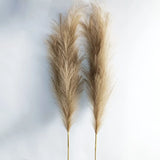 100cm Artificial Pampas Grass Tall Fluffy Reed Fake Flowers for Vase Filling Wedding Party Decoration Boho Flower Arrangements