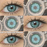 1pair Natural Colored Contacts Lens Blue Lenses Green Contacts Soft Beauty Makeup Pupils Brown Contact Lenses for Eyes