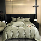 1000TC Egyptian Cotton Luxury Line Embroidery Wide Edge Hotel Style Bedding Set Duvet Cover Flat/Fitted Bed Sheet Pillowcases