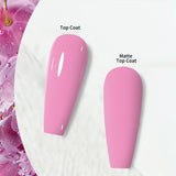 Single-use gel nail polish, classic colors, semi-permanent, removeable by soaking or LED polish, suitable for home and salon use