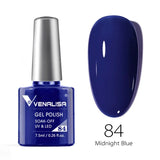 Nail Gel Polish 7.5ml HEMA/TPO FREE Red Sparkle Sequin Gel Nails Beautiful Semi Permanent Soak Off UV LED Gel Polish