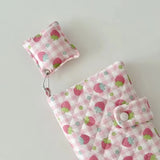 Windowpane plaid cushion cover decorative frill edge pillow cover decorative backrest pillowcase