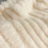 Winter Blanket Thickened Warm Fluffy Wool Leisure Blanket Home Thick Soft Bed Cover Knee for Office Sofa Coral Fleece Bedding