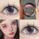 1Pair Natural Eye Color Contact Lenses with Prescription Korean Lenses Beauty Pupils Makeup Contacts High Quality Lenses