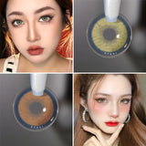 2Pcs/Pair Natural Color Contact Lenses For Eyes New Flare Colorcon Lenses Beauty Eye Color Contacts Natual Look Cosmetic