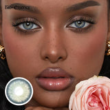 New Russian Girl Pro Color Contact Lenses Blue Lenses for Eyes 1 Pair Natural Look Brown Lenses Fashion Lenses
