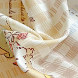 Pure Cotton Printed Student Bedding Set Single Queen Skin Friendly Bed Linens Skin Friendly Comforter Cover Set for All Seasons