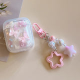 Lovely 3D Butterfly Earphone Case With Keychain For AirPods 1 2 3 4 3rd Shell Soft Cover For AirPods Pro 2 Pro2 Protective Cases