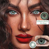 Contact Lenses Beauty Colorcon Water Light Choice Natural Contact Lenses Makeup Blue Contact Lenses Cosmetics Green Lens