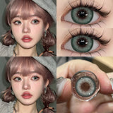 Natural Color Contact Lenses for Eyes Korean Contacts Gray Lenses Fashion Lenses Blue Eyes Fashion Contacts Lenses