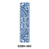 Armband Waterproof Temporary Tattoo Sticker arm and shoulder tattoos for men False Waist Arm Foot Strip Tattoos for Girl Women