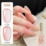 15ml Jelly Pink Summer and Spring Gel Nail Polish Semi Permanent UV Gel Polish All For Manicure Soak Off Vernish