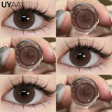 1 Pair Cosplay Pink Lenses for Eyes Anime Lenses for Halloween Nezuko Colorcon y2k Eye Contacts Cosmetic Red Lens Cosplay