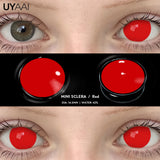 Contact Lenses Cosplay Color Contact Makeup Black Lenses Cosmetics Woman Cosplay Halloween Green Contact Lenses Red Lenses