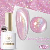 10ml Cat Magnetic Gel Sparkling Ultra Gold Glitter Soak Off UV LED Gel Nail Art Varnish Manicure Valentine's Day