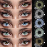 Rome Times Unspoken Myopia Color Contact Lenses 6Months Disposable Small Pupils Eye Contacts