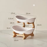 2/3 Layer Fruit Plate Home Snack Dish Creative Candy Dish Modern Dried Fruit Basket Living Room Plastic Cake Stand Snack Plates