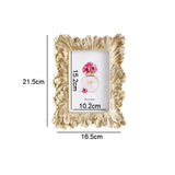 Leaf Picture Frames Room Aesthetics Modern Decor Photo Frame Figures Portrait Framed Art Desk Decoration Ornaments