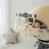 Baby Stroller Bag Pram Organizer Cartoon Bottle Holder Baby Stroller Accessories Hanging Caddy Storage Bag Mommy Bag