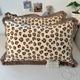 Lace Cotton Pillowcase Home Quilted Single Pillow Case Soft Comfortable Printed Pillowslip Multiple Styles Choose From No Core