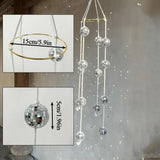 Retro Disco Balls Wind Chimes Pendant Rainbow Maker  Room Decor Party Holiday Home Decoration Hanging Handicrafts Interior Decor