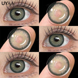 1 Pair Color Contact Lenses Makeup Blue Pupils Natural Brown Lenses High Quality Green Color Eye Lens Cosmetic Colorcon