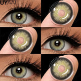 Contact Lenses NEW Color Contact Beauty Eye Color Lenses Colorcon Water Light Brown Eye Lenses Gray Natural Contact Lenses