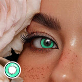 Colored Contact Lenses Green Pink Yellow Hazel Brown Color Contacts Eye Lens Eyes Half Year 2Pcs