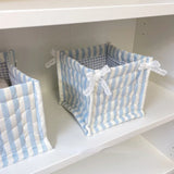 Original Korean Imported Quilted Storage Basket Desktop Good Item Storage Cute Storage Frame