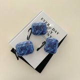 Simple and cute Blue Marble Suitable For AirPods 3 2 1 Pro2 Pro Film Soft Case Headphone Cover Protective Cover