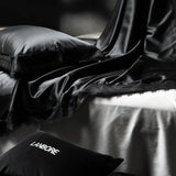 Vintage French Tassel Lace Edge Brocade Lyocell Cotton Soft Silky Bedding Set Duvet Cover Flat/Fitted Bed Sheet Pillowcases 4Pcs